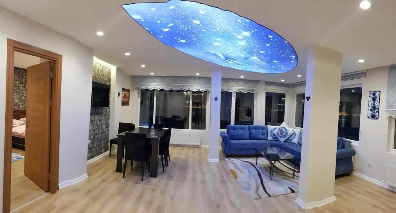 Апартаменты Istanbul Modern Flats With Amazing Sea View Экстерьер фото